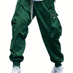 Men’s Cargo Pants – Multi-Pocket Casual Drawstring Trousers for Streetwear & Outdoor Wear Veroocart