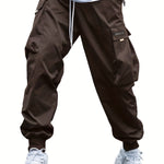 Men’s Cargo Pants – Multi-Pocket Casual Drawstring Trousers for Streetwear & Outdoor Wear Veroocart