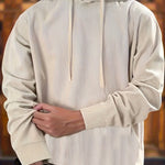 Unisex Jacquard Round Neck Hoodie – European & US Size Casual Sweatshirts Veroocart