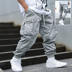 Men’s Cargo Pants – Multi-Pocket Casual Drawstring Trousers for Streetwear & Outdoor Wear Veroocart